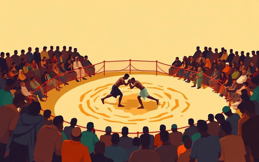 Wrestling games panel